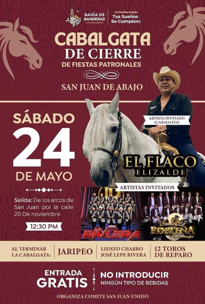 Héctor Santana invita a la gran cabalgata de cierre de las fiestas patronales en San Juan de Abajo