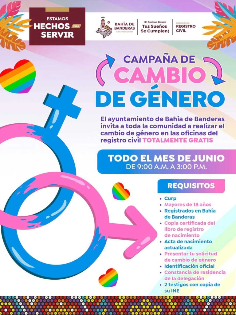 Bahía de Banderas celebra el orgullo LGBT+ con acciones por la igualdad