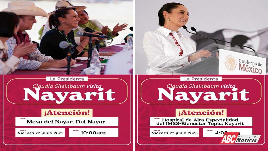 Claudia Sheinbaum visita Nayarit: encuentro con pueblos originarios y fortalecimiento del IMSS-Bienestar
