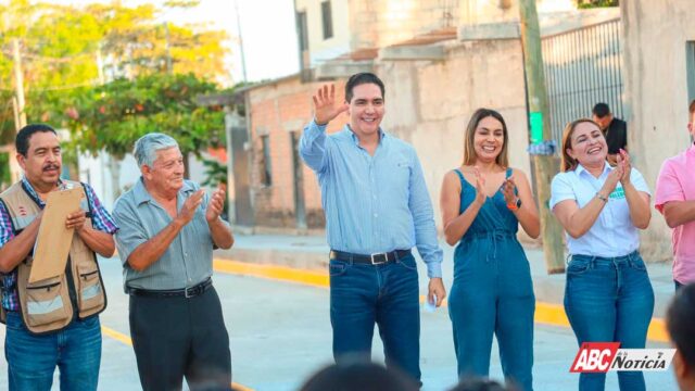 Héctor Santana cumple en El Porvenir y anuncia 10 millones más para obra pública