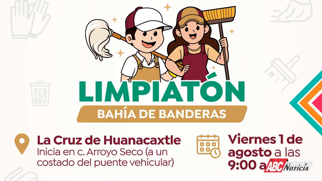 El “Limpiatón” llegará a La Cruz de Huanacaxtle
