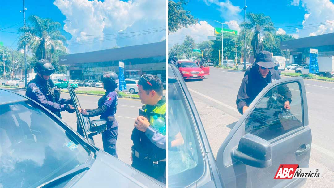 Gobierno de Nayarit refuerza operativos de seguridad vial con el retiro de polarizados que incumplen la norma