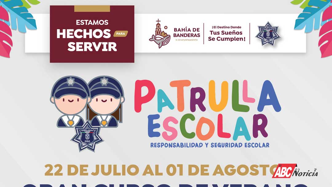 Inicia curso de verano “Patrulla Escolar” para niñas y niños de 8 a 11 años