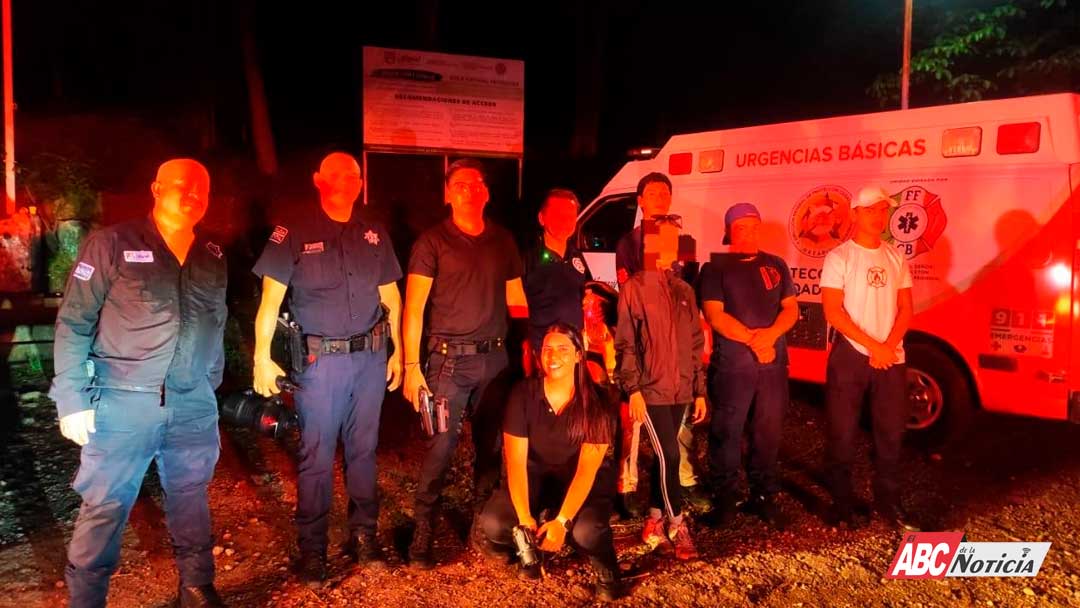 SSPC rescata a mujer extraviada en el Cerro de San Juan, en Tepic