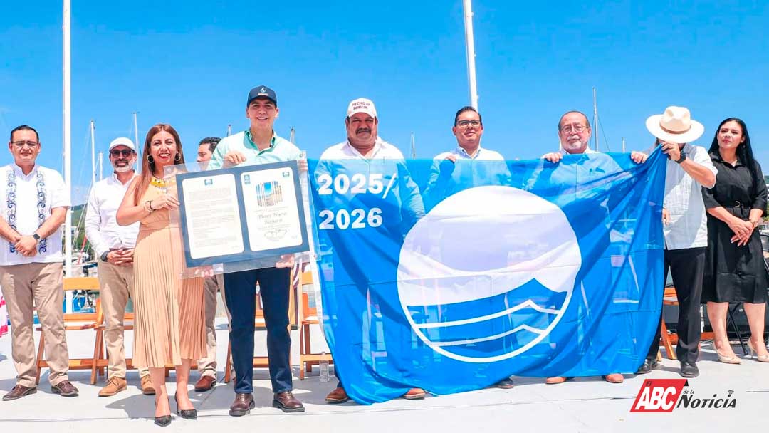 Bahía de Banderas, referente nacional en playas limpias: recibe distinción Blue Flag 2025