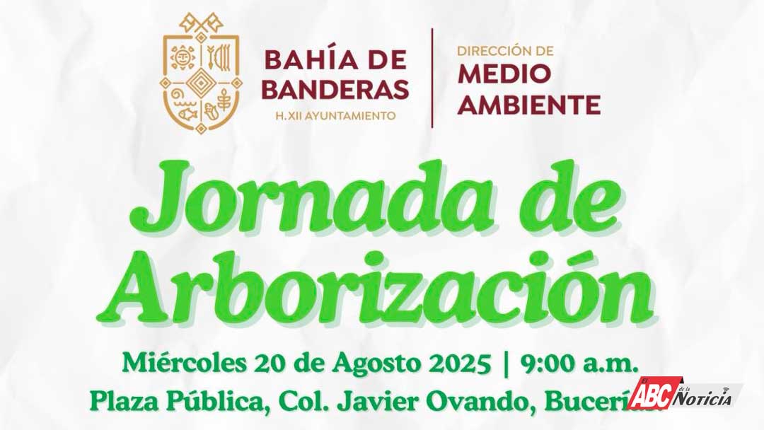 El Gobierno de Bahía de Banderas impulsa la reforestación