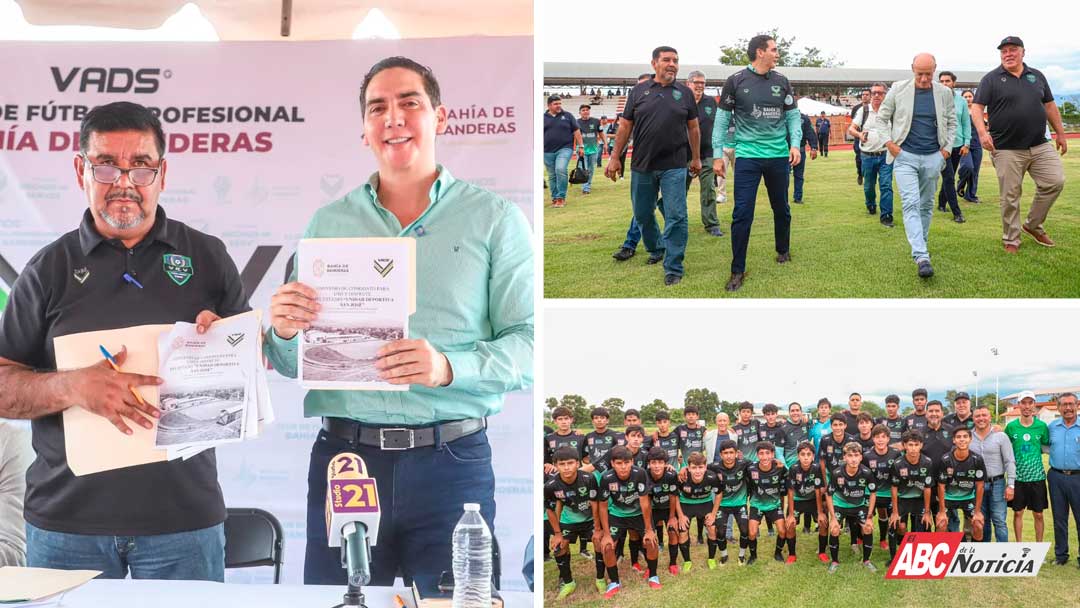 El fútbol profesional llega a Bahía de Banderas de la mano del presidente Héctor Santana