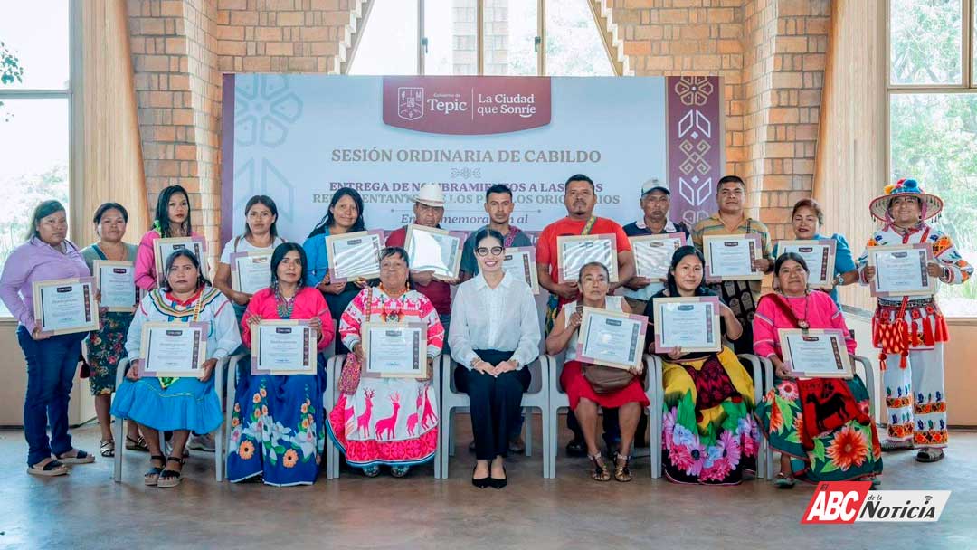 Geraldine Ponce reconoce participación de pueblos originarios