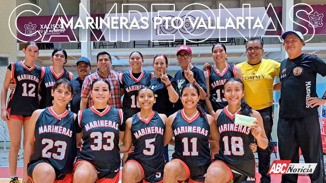 Marineras de Puerto Vallarta conquistan el oro en la Feria del Elote Xalisco 2025