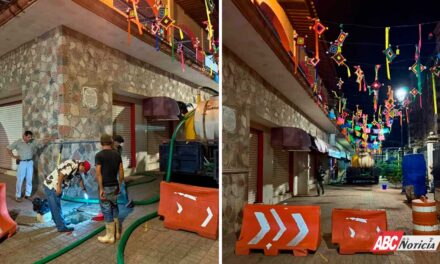 Rehabilitan drenaje del mercado municipal de Compostela para fortalecer el turismo y la economía local