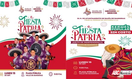 Bahía de Banderas vivirá una gran Fiesta Patria
