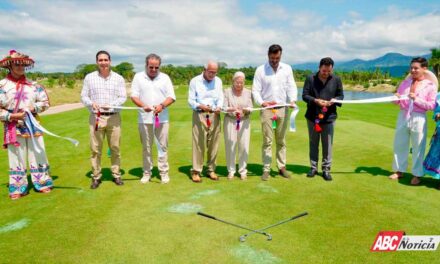 Con inversión de 50 mdd, inauguran campo de golf Nauka en Costa Canuva
