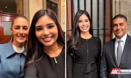 Geraldine, la única alcaldesa del país en reunión en Palacio Nacional