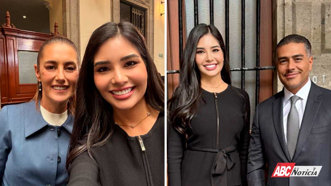 Geraldine, la única alcaldesa del país en reunión en Palacio Nacional