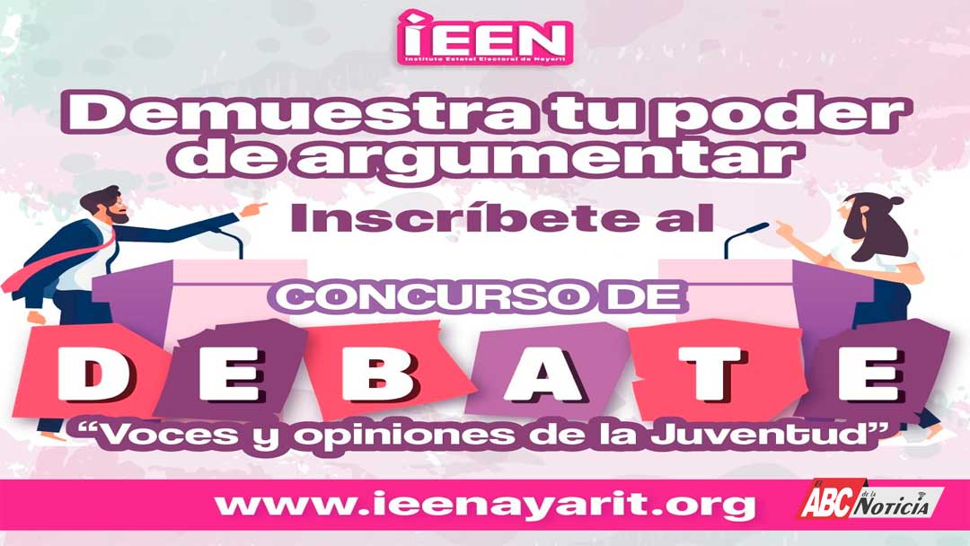 ¿Tienes ideas, argumentos y pasión por expresarte? ¡Inscríbete al concurso de debate “Voces y Opiniones de la Juventud”!