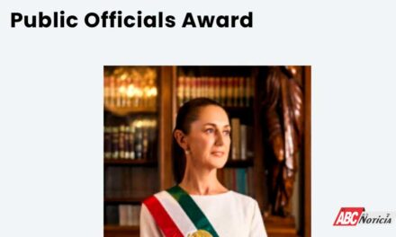 Water Environment Federation entrega el Premio a los Funcionarios Públicos a la Presidenta de México, Dra. Claudia Sheinbaum Pardo