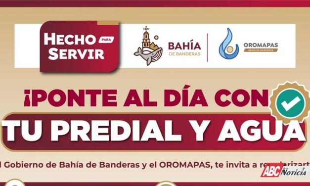 Campaña de regularización del pago de Predial y Agua llega hoy a San Vicente del Mar