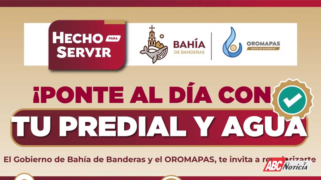 Campaña de regularización del pago de Predial y Agua llega hoy a San Vicente del Mar