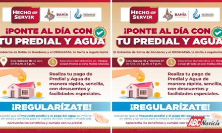 Continuará Jornada de Regularización de Agua y Predial en Altavela