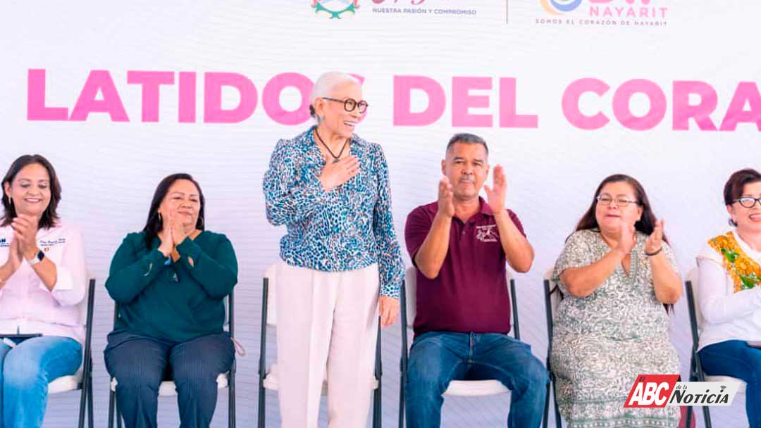 Beatriz Estrada lleva esperanza y bienestar a Huajicori con Latidos del Corazón