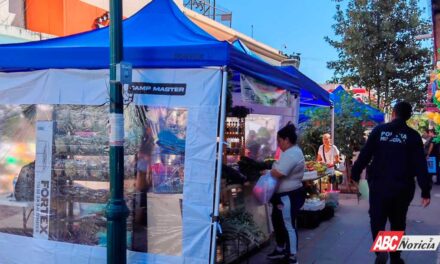 Comerciantes del mercado Juan Escutia se instalan de manera provisional