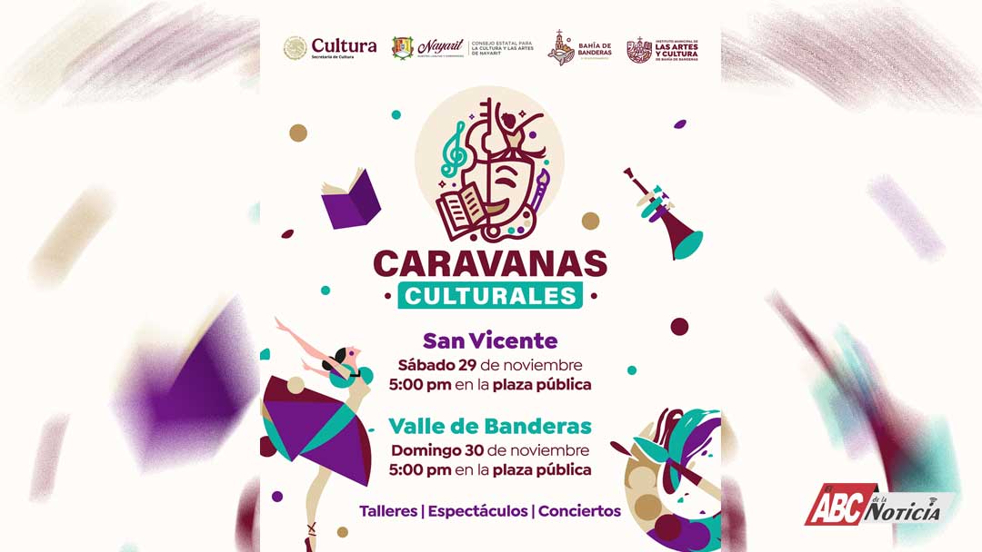 El Gobierno Municipal de Bahía de Banderas invita a las “Caravanas Culturales” este fin de semana