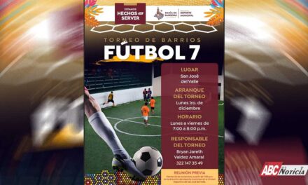 Gran Torneo de Barrios de Fútbol 7 en Bahía de Banderas