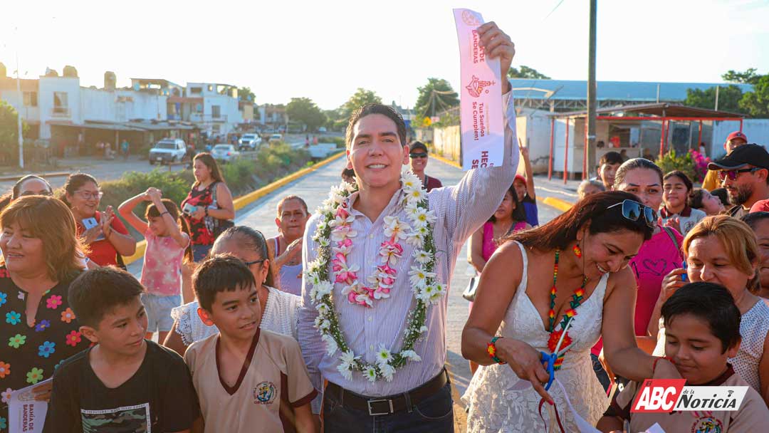 Héctor Santana entrega una nueva obra que embellece y dignifica a La Misión