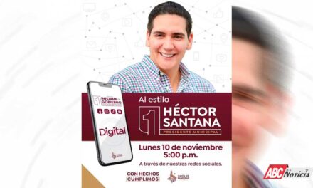 Héctor Santana presentará su Primer Informe de Resultados
