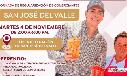 Jornada de Regularización de Comerciantes estará en San José del Valle