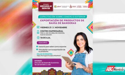 Se abre Capacitación en Comercio Exterior para Emprendedores de Bahía de Banderas