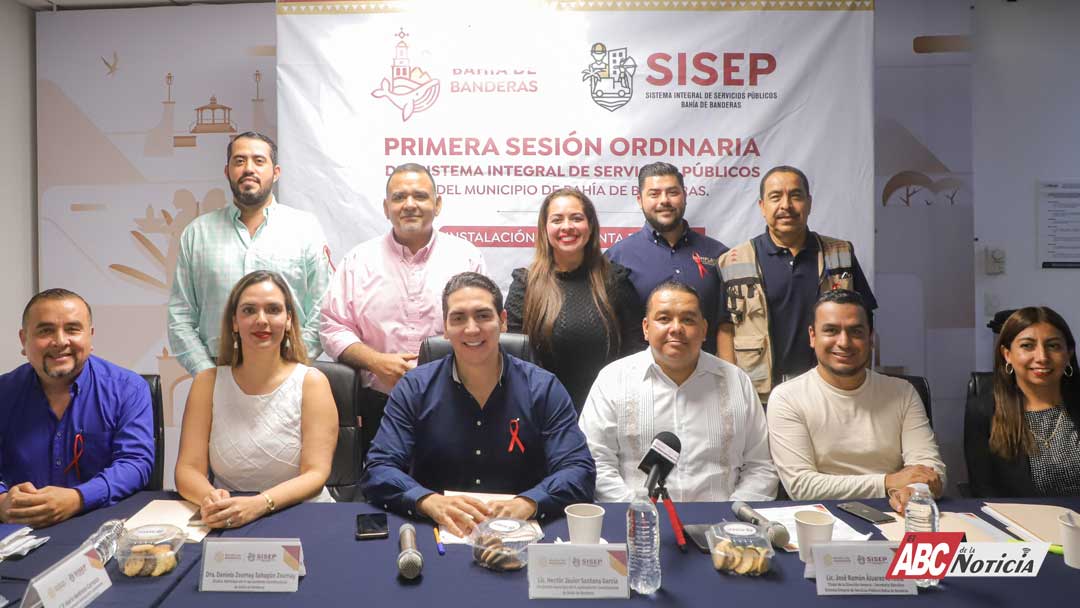 Encabezó Héctor Santana la instalación de el Sistema Integral de Servicios Públicos de Bahía de Banderas