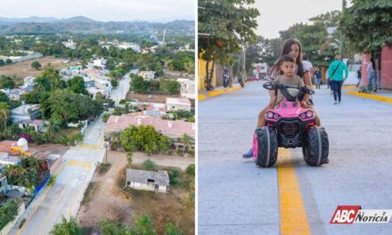 Héctor Santana entrega la calle Girasol en Bucerías, una obra esperada por más de 20 años
