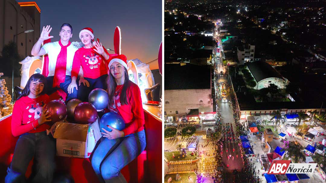 Recorre Héctor Santana más de 15 localidades de Bahía de Banderas con impresionante Desfile Navideño