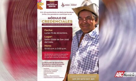 San José del Valle será sede del módulo de credenciales para ganaderos