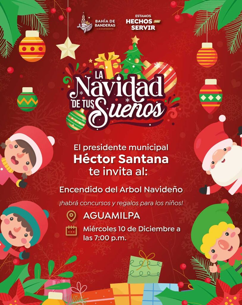 Aguamilpa, El Colomo, San Juan y San Juan Papachula brillarán en el Tercer Día de "La Navidad de tus sueños"