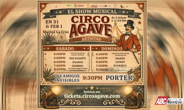 Circo Agave 2026 llegará a la Marina Riviera Nayarit