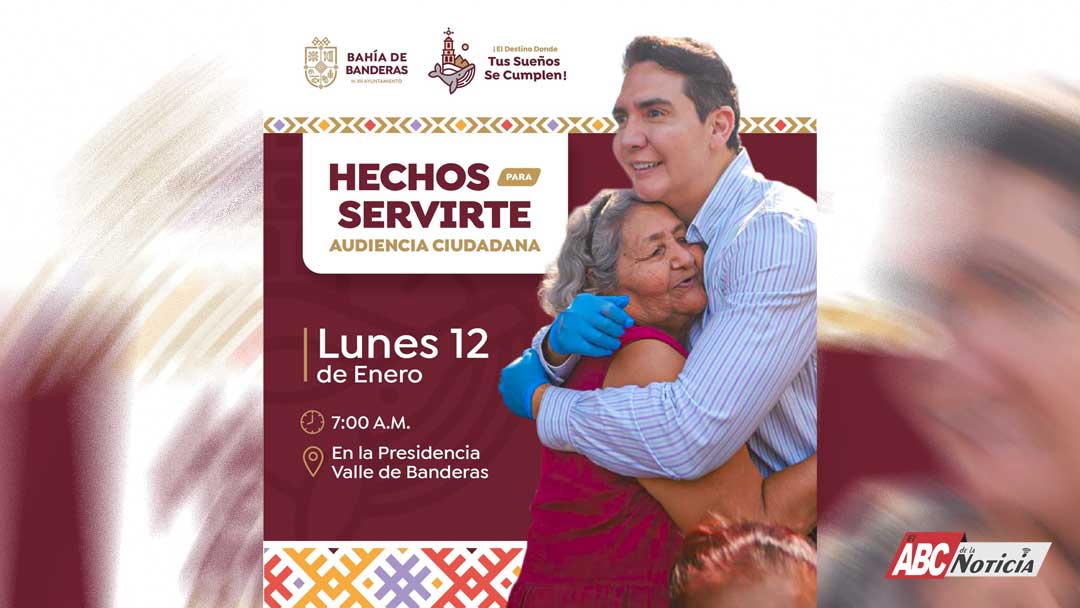 Héctor Santana lleva la primera Audiencia Ciudadana del 2026 a Valle de Banderas