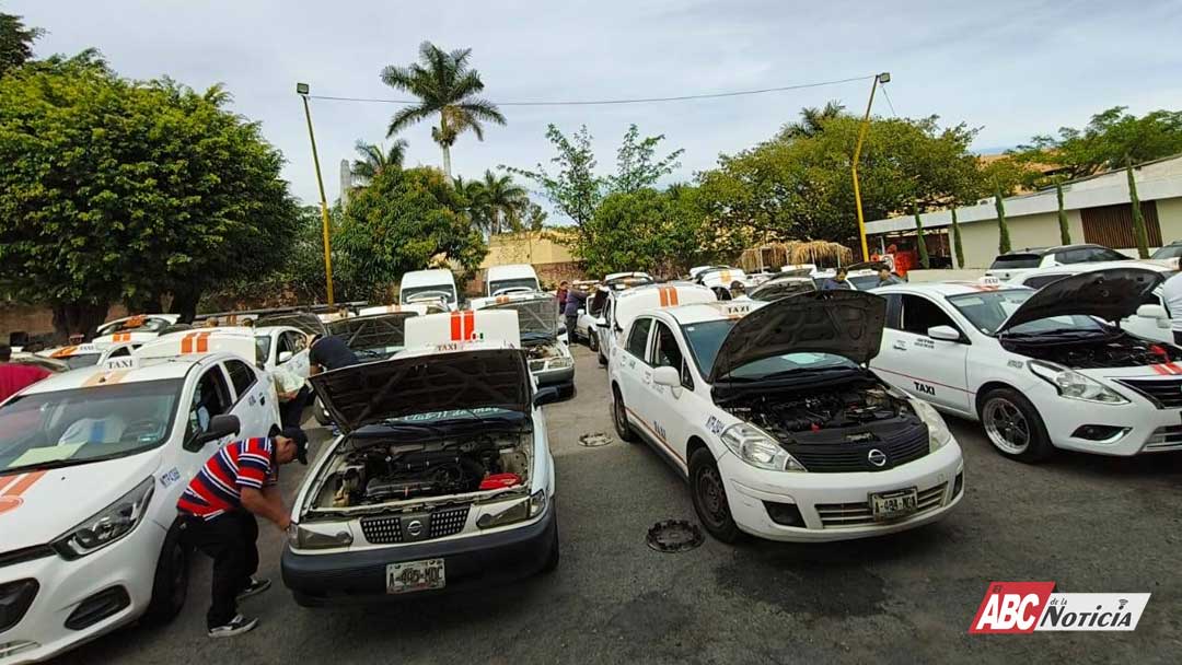 Inicia Operativo de Verificación Vehicular 2026 para taxis en Nayarit