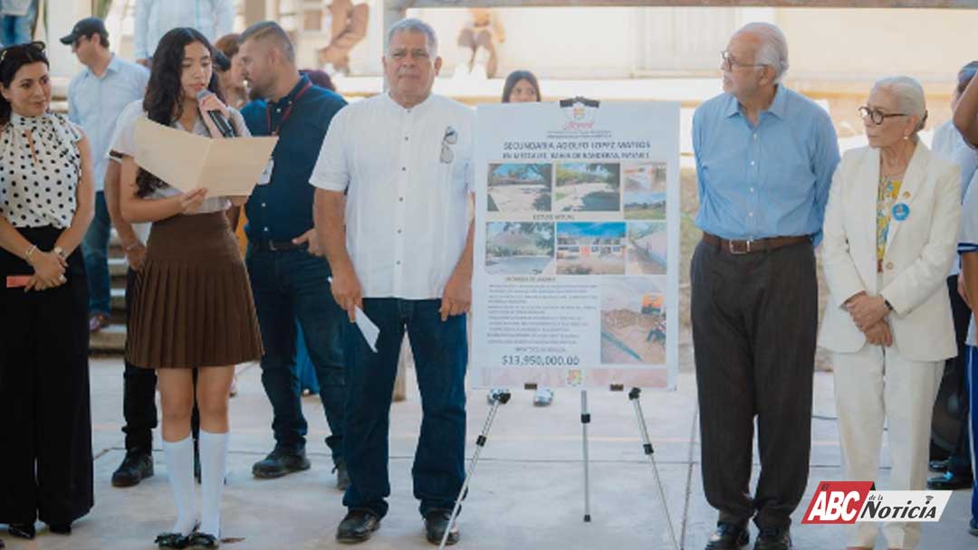 Arranca rehabilitación de la Secundaria Adolfo López Mateos en Mezcales, Bahía de Banderas