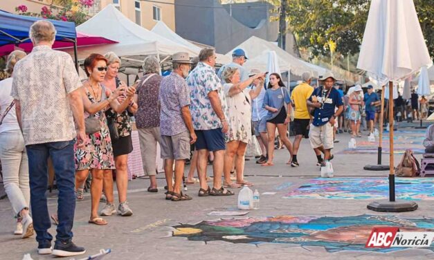 Con éxito y gran participación concluyó el Festival del Gis en Bucerías