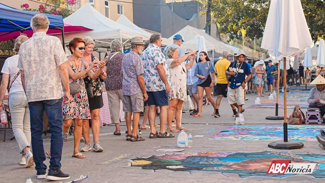 Con éxito y gran participación concluyó el Festival del Gis en Bucerías