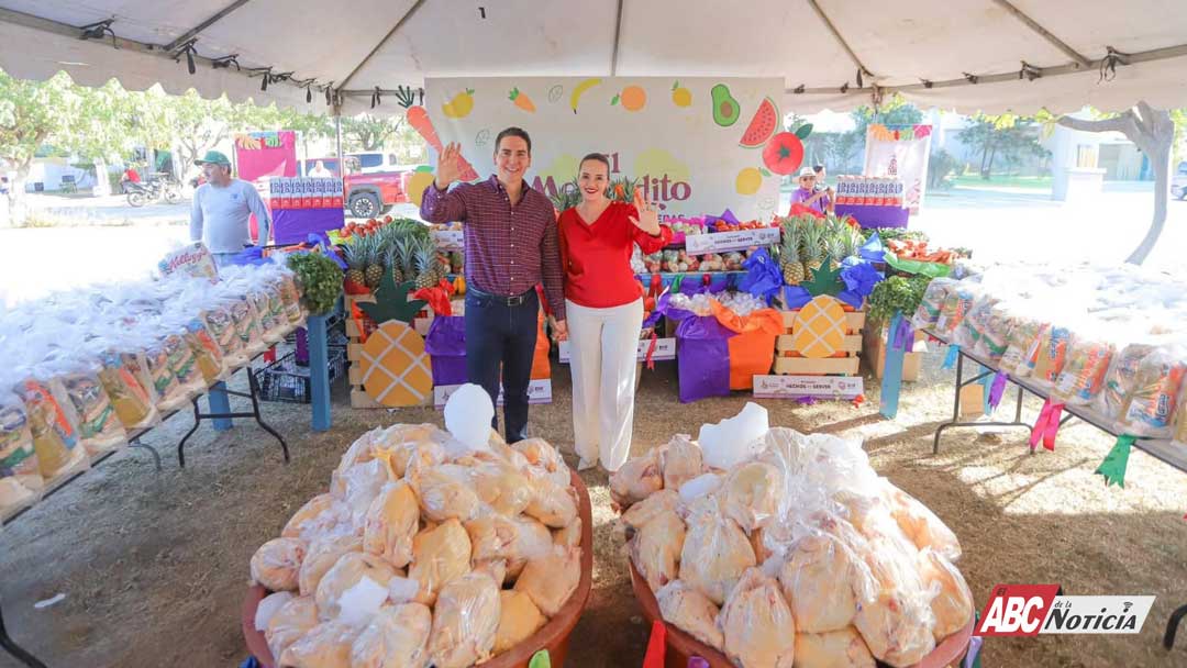 El Mercadito llegó al Fraccionamiento Azul Turquesa