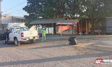 Héctor Santana impulsa acciones de limpieza en el Fraccionamiento Santa Fe