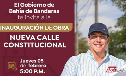 Héctor Santana inaugurará la Nueva Calle Constitucional en Mezcales