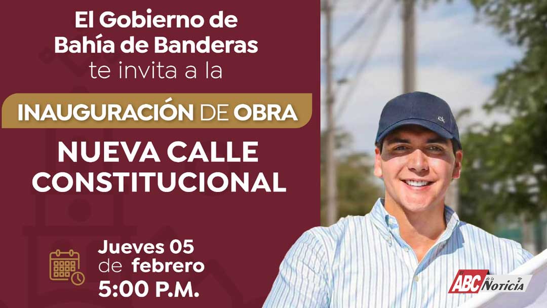 Héctor Santana inaugurará la Nueva Calle Constitucional en Mezcales