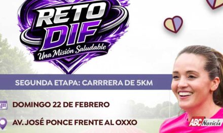 Héctor Santana y Margui Zúñiga impulsan la segunda etapa del Reto DIF con carrera de 5K