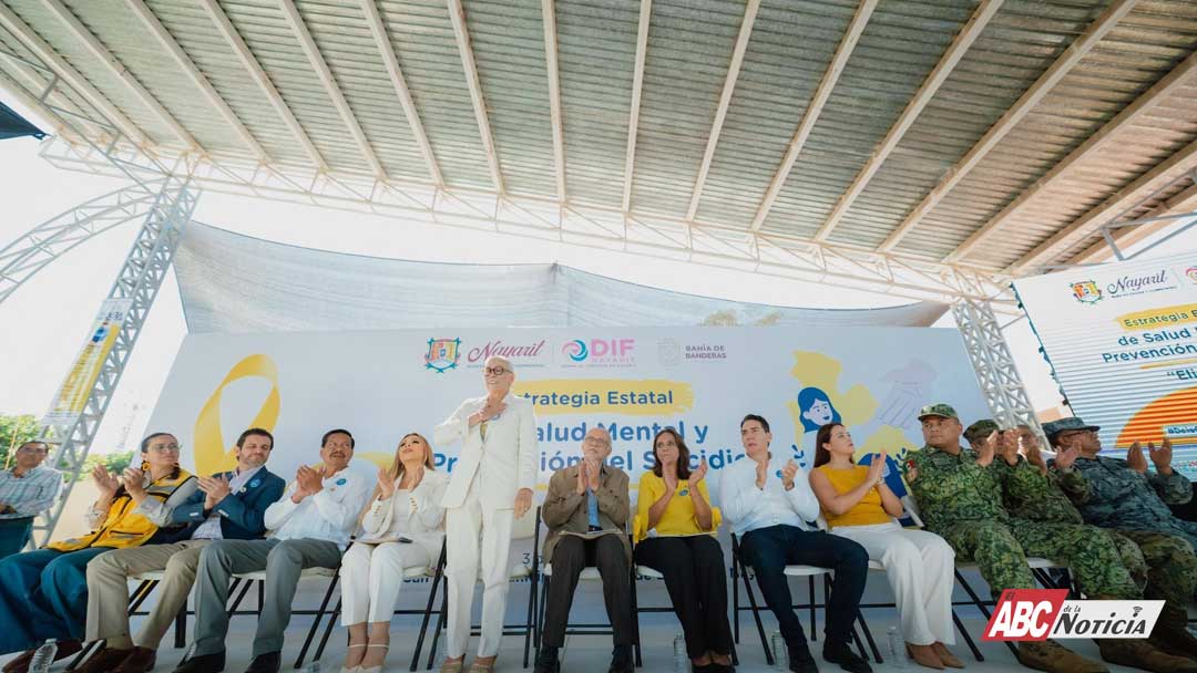 Miguel Ángel Navarro y Beatriz Estrada refuerzan acciones para la prevención del suicidio en Nayarit
