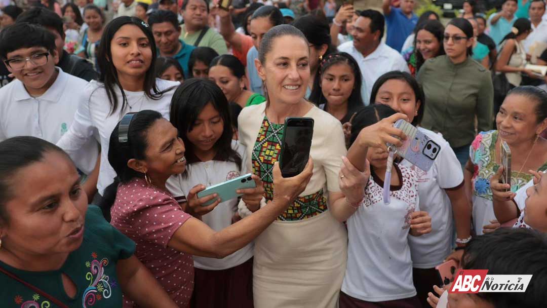 Culmina presidenta Claudia Sheinbaum gira por Quintana Roo y Oaxaca
