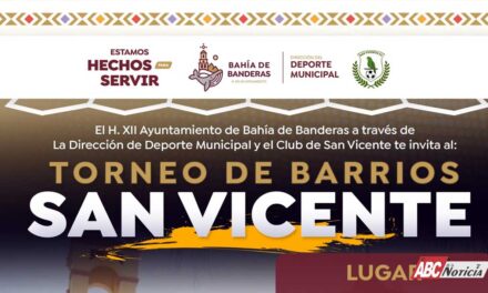 Gobierno de Bahía de Banderas invita a participar en el Torneo de Barrios en San Vicente